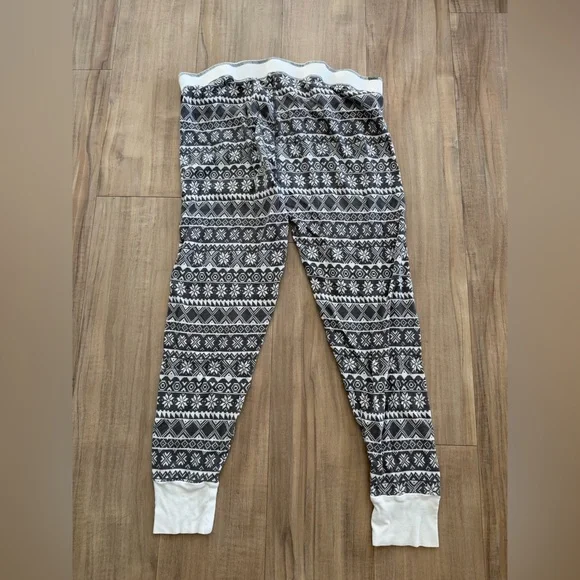 P.J. Salvage Black and White Geometric Pajama Pants - Picture 2 of 5